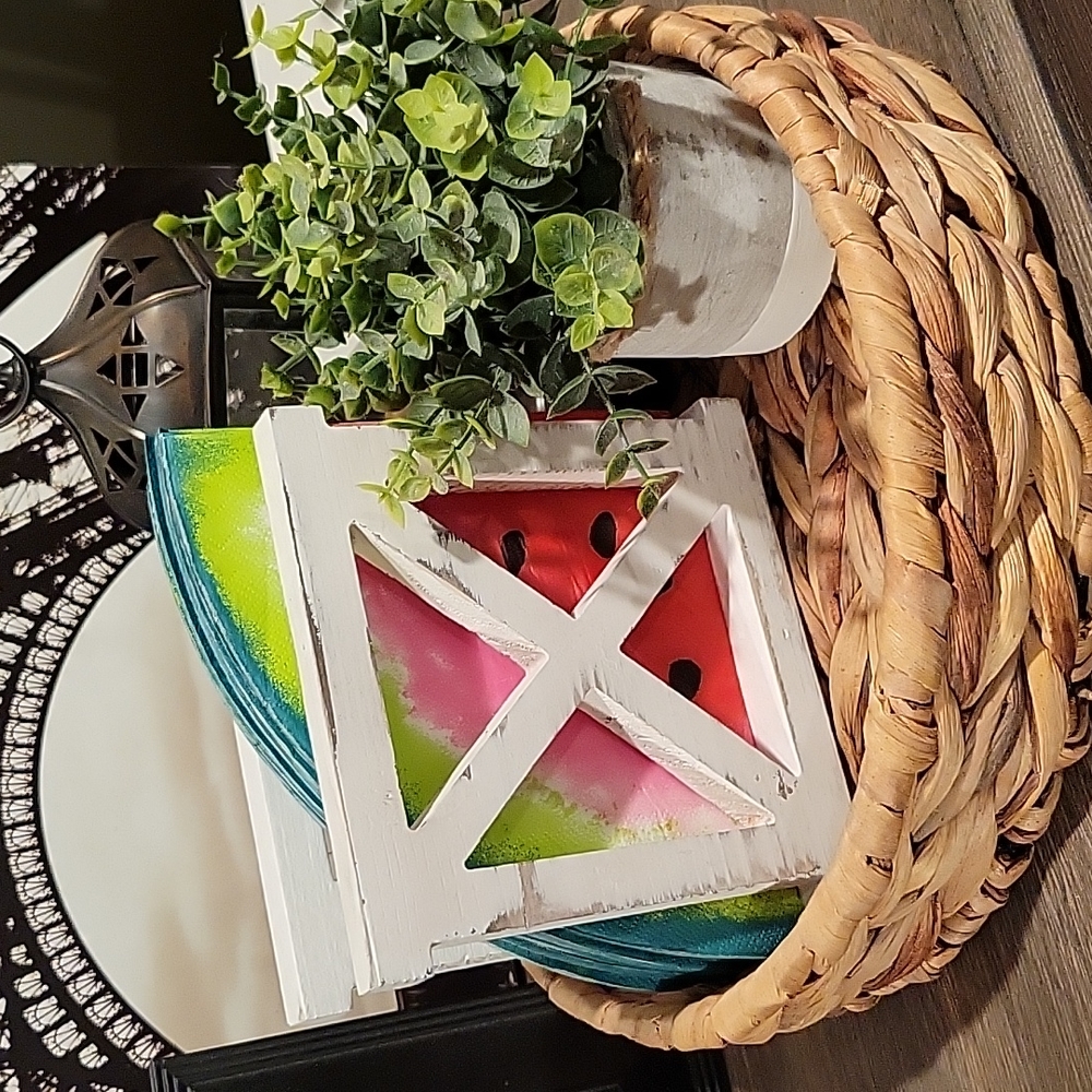 Farmhouse White Napkin Holder